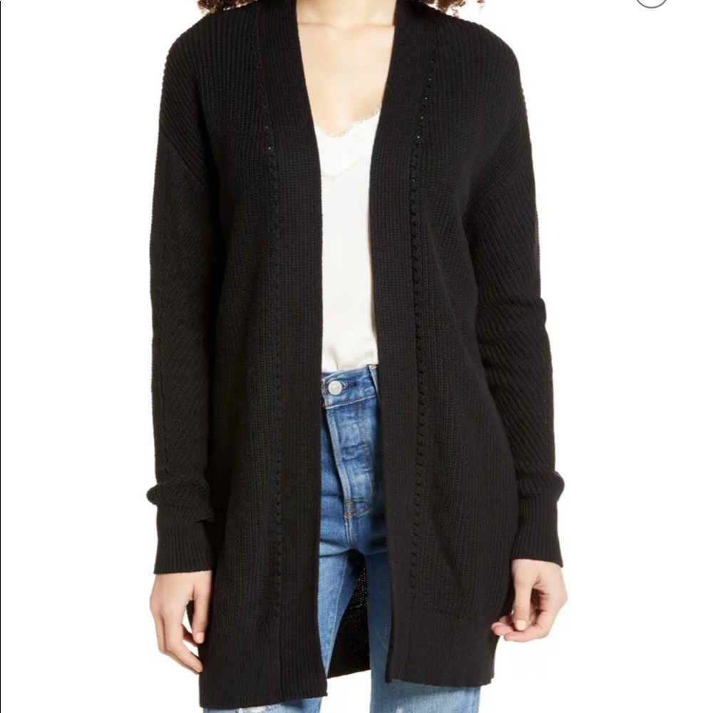 BP Open Stitch Cardigan